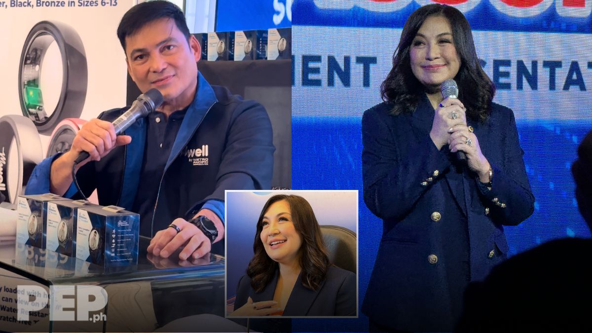 Gabby Concepcion and ex-wife Sharon Cuneta have gifts to each other during Dear Wife concert