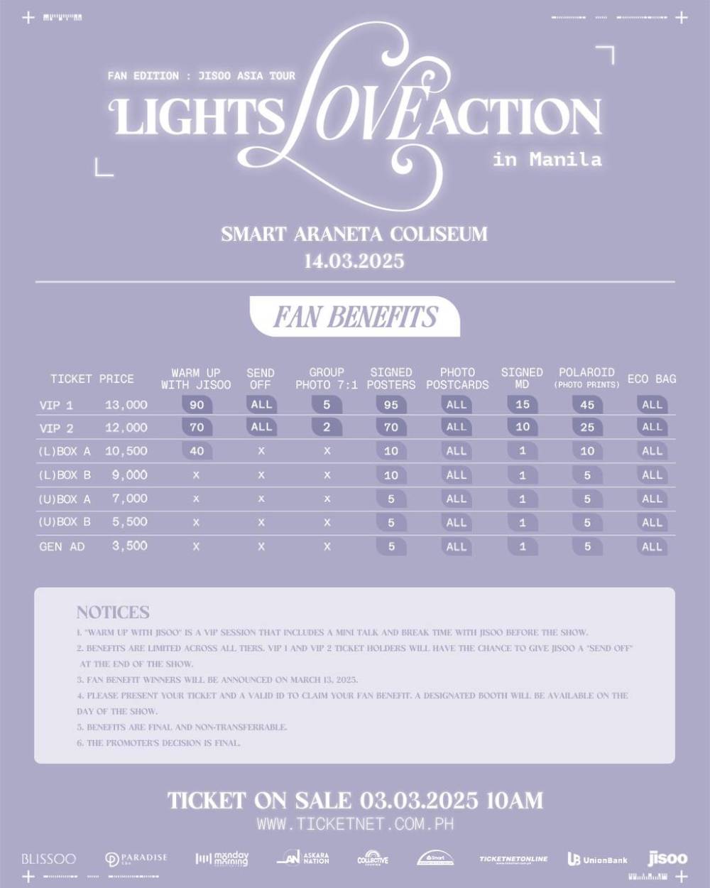 Jisoo Manila fan meet benefits