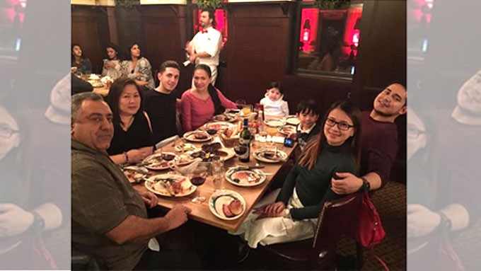 LJ Reyes, Paolo Contis spend Christmas in New York | PEP.ph