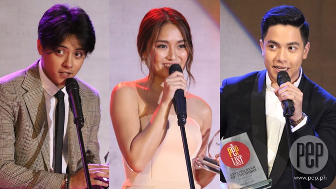 #PEPListYear3: AlDub named TV Stars of the Year; KathNiel voted Movie ...