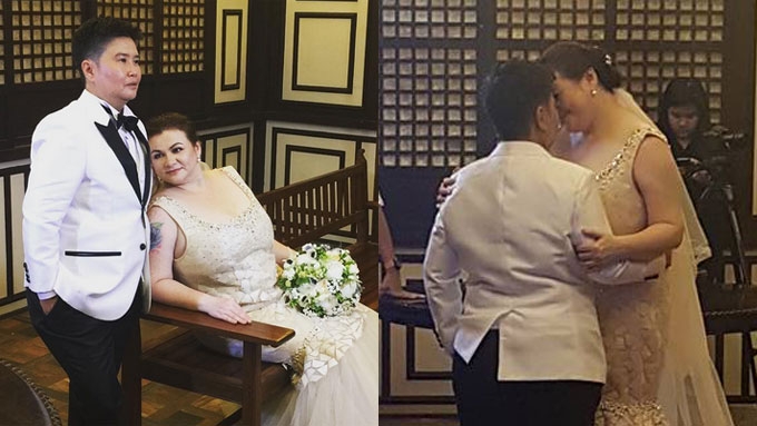 Rosanna Roces Marries Lesbian Partner Blessy Arias For The Second Time Pep Ph