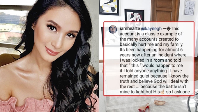 Heart Evangelista Instagram Basher Response