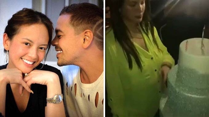 Ellen Adarna attends advance birthday party with oversized 