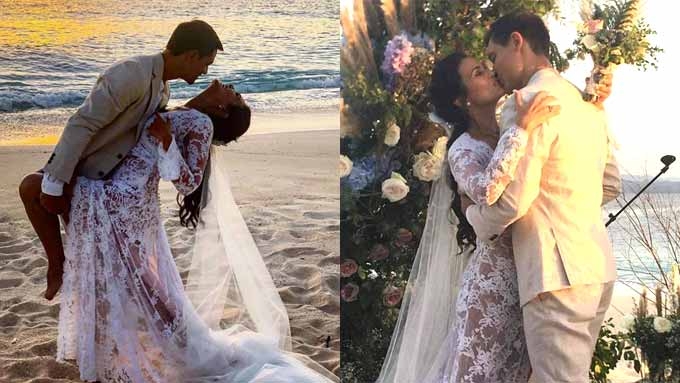 Iza Calzado and Ben Wintle are now married | PEP.ph