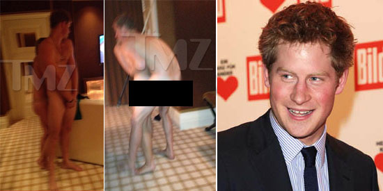 Prince Harry gets nude in Vegas | All4Women