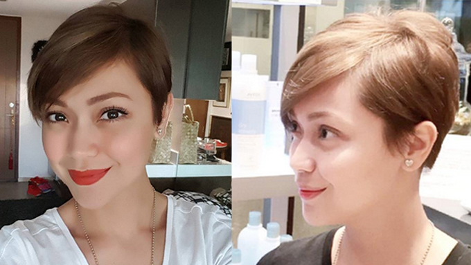 Yay Or Nyay Jodi Sta Maria Now Sporting Pixie Cut Pep Ph