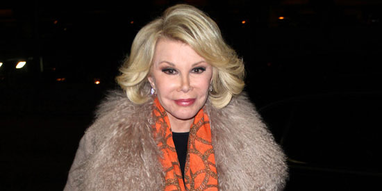 Joan Rivers Reportedly Stops Breathing During Throat Surgery Daughter Melissa Says Her Mom Is 