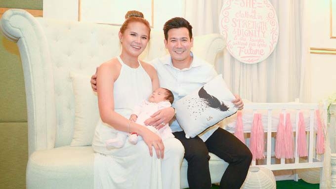 John Prats and wife Isabel Oli welcome Baby Feather to Christian world ...