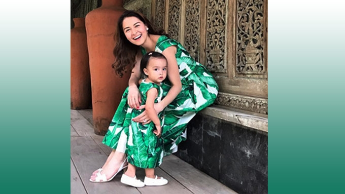 The D&G leaf dresses of Marian Rivera and Baby Zia are celebrity favorites  
