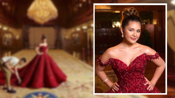 Isabelle Duterte looks like a princess in MalacaÃ±ang pre-debut shoot ...