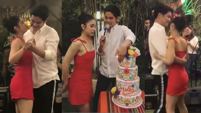 Julia Barretto and Joshua Garcia share sweet dance at her ...